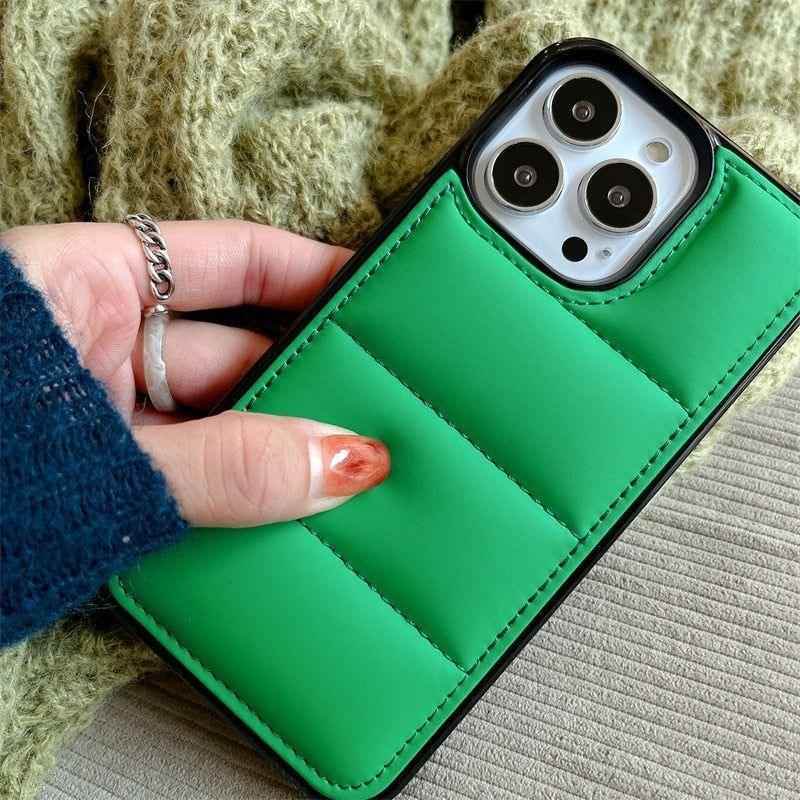 Down Jacket Cute Phone Cases For iPhone 14 13 Pro Max X XS Max XR 11 12 13 Pro Max - Touchy Style .