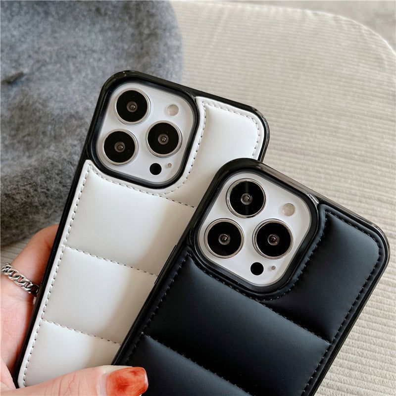 Down Jacket Cute Phone Cases For iPhone 14 13 Pro Max X XS Max XR 11 12 13 Pro Max - Touchy Style .