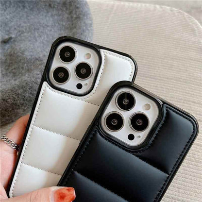 Down Jacket Cute Phone Cases For iPhone 14 13 Pro Max X XS Max XR 11 12 13 Pro Max - Touchy Style