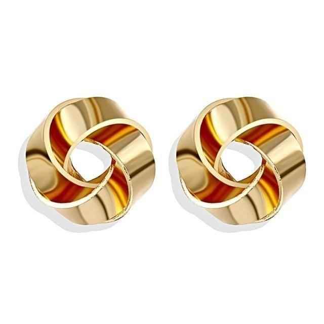 Earring Charm Jewelry 2021 Big Circle Round Hoop Earrings Statement Golden Punk Charm - Touchy Style
