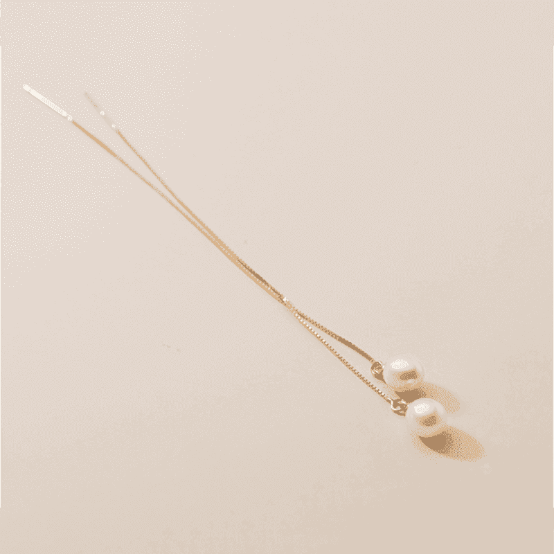 Earring Charm Jewelry Genuine 925 Sterling Silver Natural Freshwater Baroque Pearl Earrings 2021 - Touchy Style