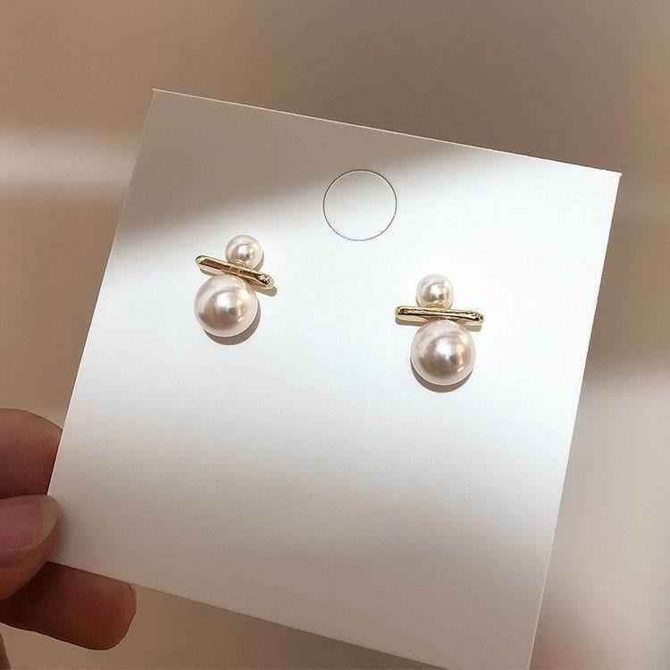 Earrings Charm Jewelry Simple Pearl Korean Fashion - Touchy Style