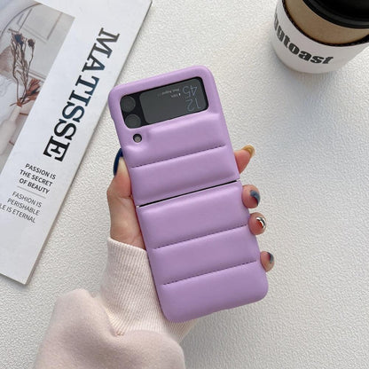Fashion Leather Cute Phone Case: Soft Cover for Galaxy Z Flip 5, Z Flip 4, Z Flip 3