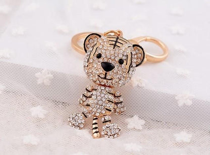 Fashion Lovely Tiger Unique Keychain 