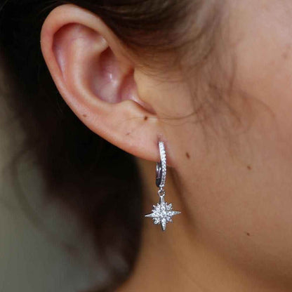 Fashion North Star Earrings Charm Jewelry - Touchy Style