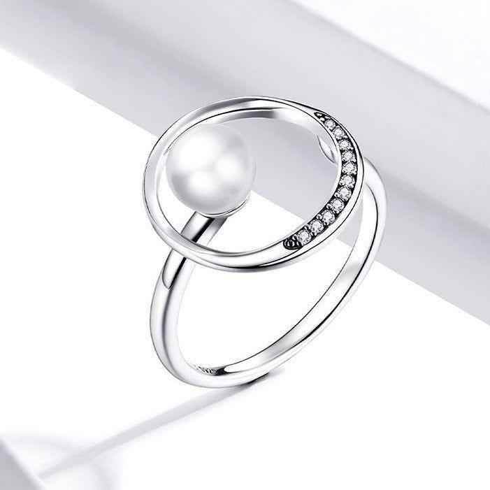 Finger Rings Charm Jewelry - Rounded Pearl - BOS33 - Touchy Style