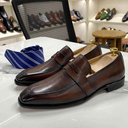 Formal Business Leather Classic Loafers Men&