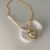 Freshwater Pearl Heart-shaped Pendant Necklaces Charm Jewelry YS0342 - Touchy Style .