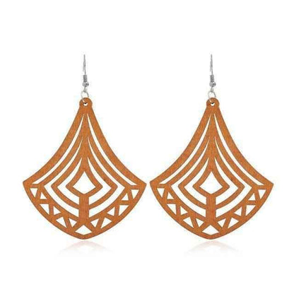 Geometric Big Dangle Earrings Charm Jewelry DS0425 - Touchy Style