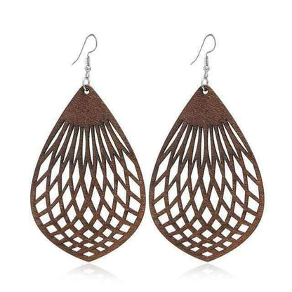 Geometric Big Dangle Earrings Charm Jewelry DS0425 - Touchy Style