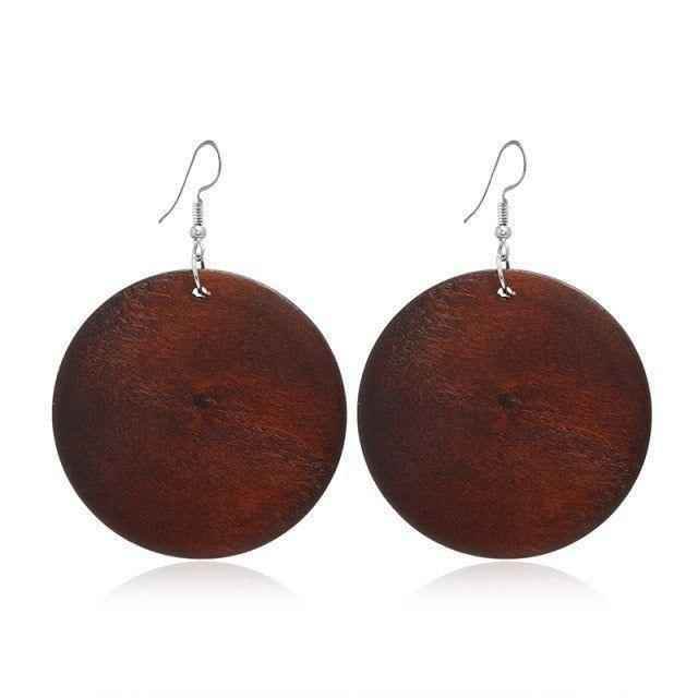 Geometric Big Dangle Earrings Charm Jewelry DS0425 - Touchy Style