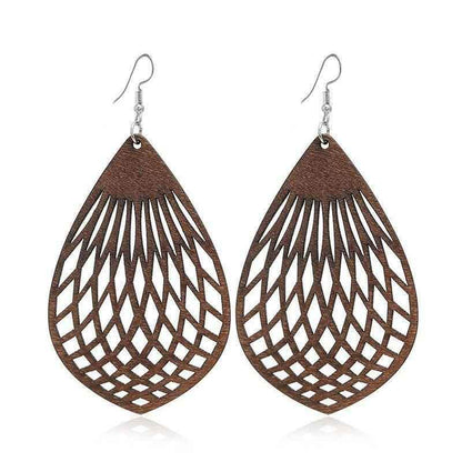 Geometric Big Dangle Earrings Charm Jewelry DS0425 - Touchy Style