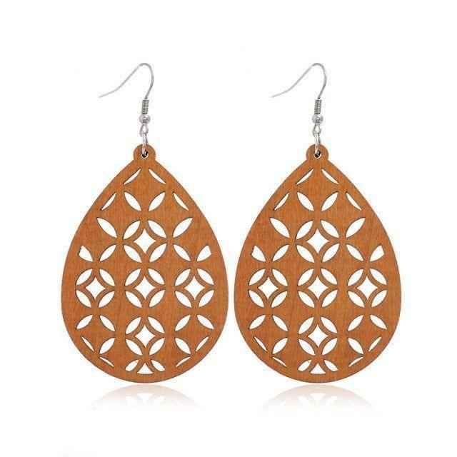 Geometric Big Dangle Earrings Charm Jewelry DS0425 - Touchy Style