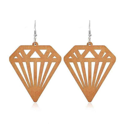 Geometric Big Dangle Earrings Charm Jewelry DS0425 - Touchy Style