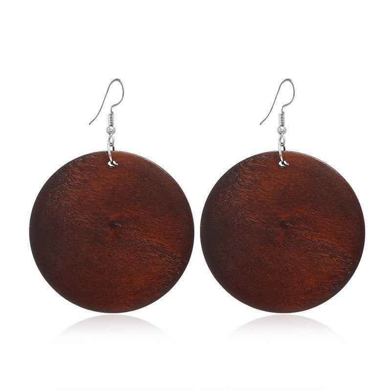 Geometric Big Dangle Earrings Charm Jewelry DS0425 - Touchy Style