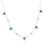 Gold Color Green Stone Bohemia Necklaces Charm Jewelry SS6666 - Touchy Style .
