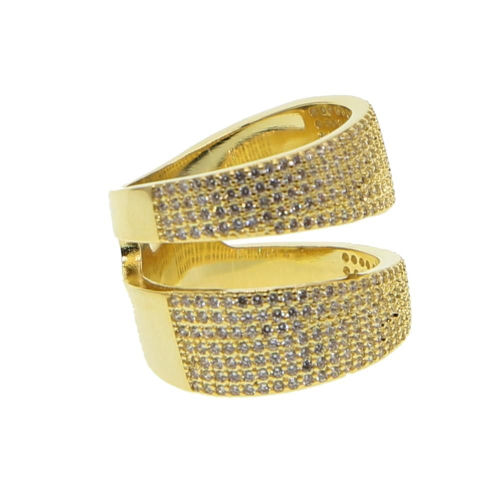 Gold Color Hip-Hop Finger Rings Charm Jewelry - Touchy Style .