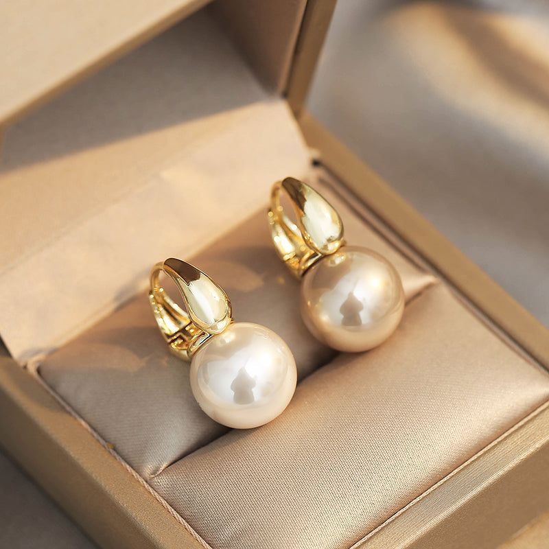 Golden Big Pearl Bracelets Charm Jewelry XYS1229 Sweet Accessories - Touchy Style .