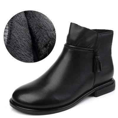 Handmade Leather Ankle Boots GCSV13 - Soft Women&