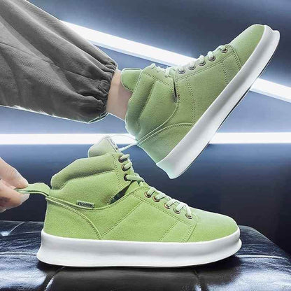 High-top Canvas Breathable - Fashionable Men&