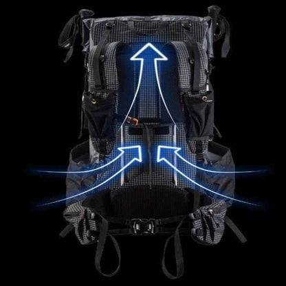 Internal Frame Cool Backpack CBOES35 Ultralight Outdoor Hiking Travel Bag - Touchy Style