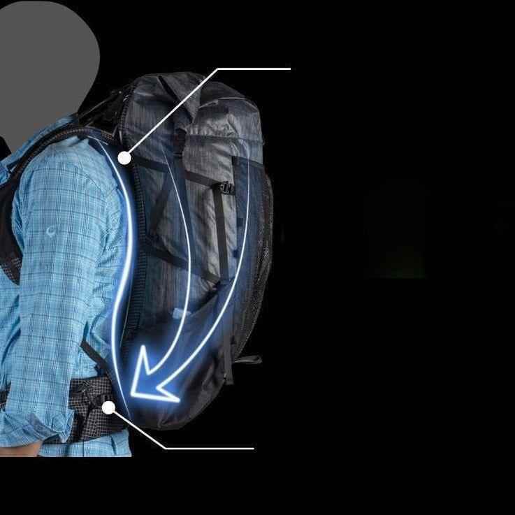 Internal Frame Cool Backpack CBOES35 Ultralight Outdoor Hiking Travel Bag - Touchy Style .