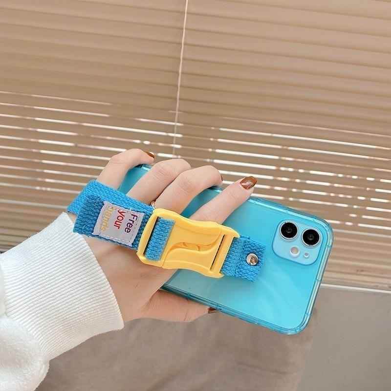 iPhone Cute Phone Cases For iPhone 12 Pro Max Mini 11 Pro Max X XS Max XR 7 8 Plus SE 2020 Fluorescence Lanyard Pattern - Touchy Style .