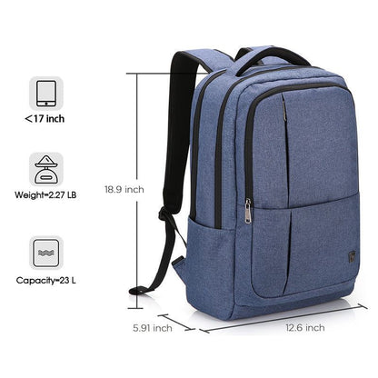 Large Capacity Cool Backpacks S01 Laptop Daypack Bookbag With USB Charging - Touchy Style .