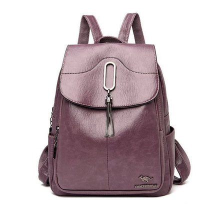 Large Capacity Leather Cool Backpacks GCBV56 Casual Travel School Bags for Teenager Grils - Touchy Style .