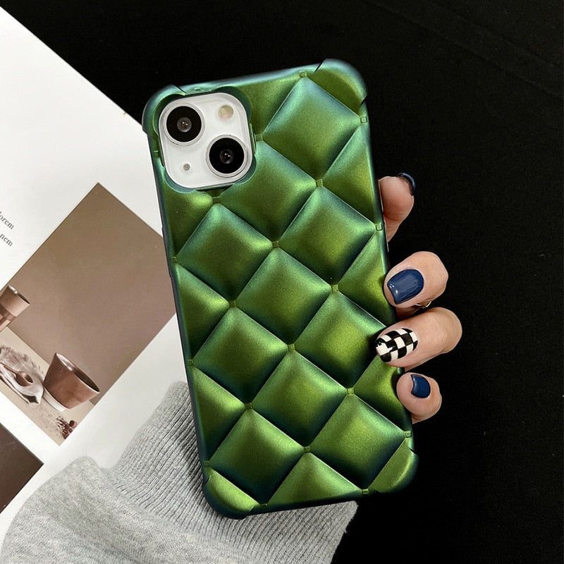 Laser Diamond Cute Phone Cases For iPhone 13 Pro 12 Pro Max 11 7 8 Plus XS XR X SE 2020 - Touchy Style .