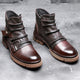 Leather Ankle Boots Men's Casual Shoes JTS0254 Business British Style - Touchy Style .