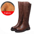 Leather Long Boots Women&