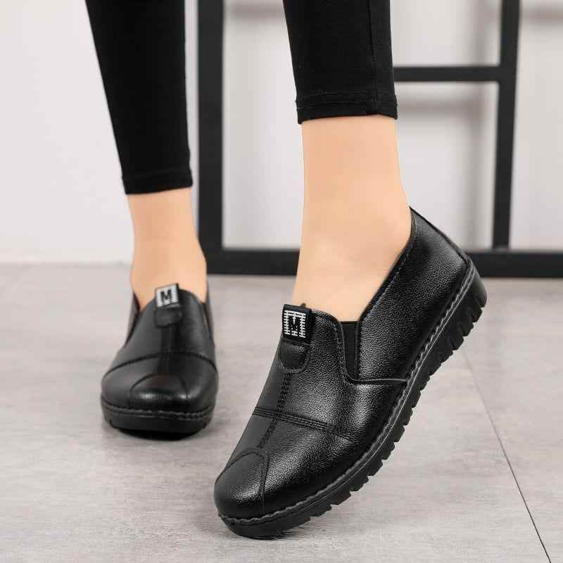 Leather Sneakers Women&