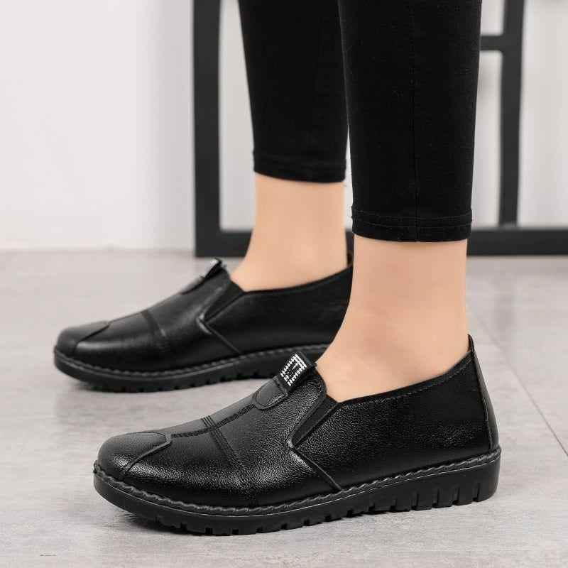 Leather Sneakers Women&