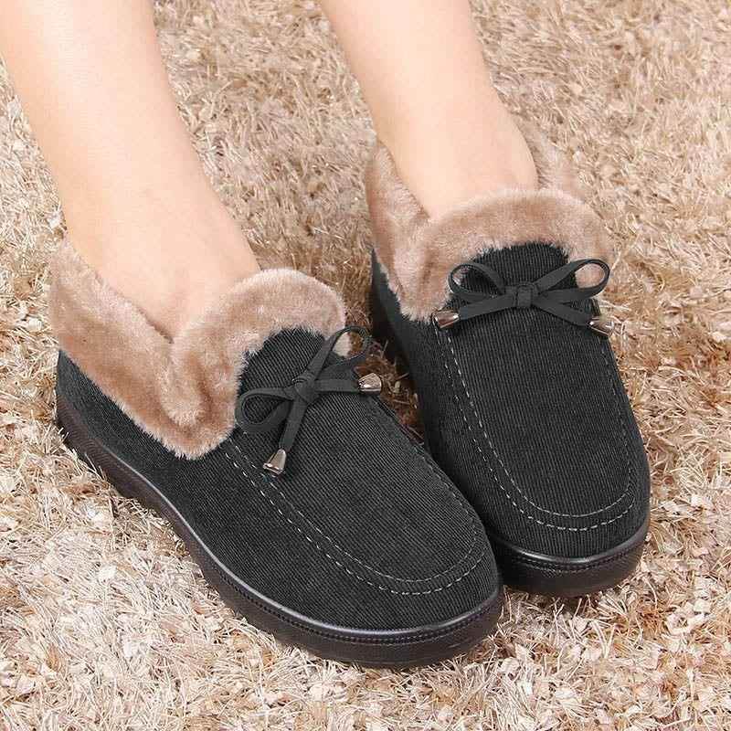 Loafers Warm Flat Women&