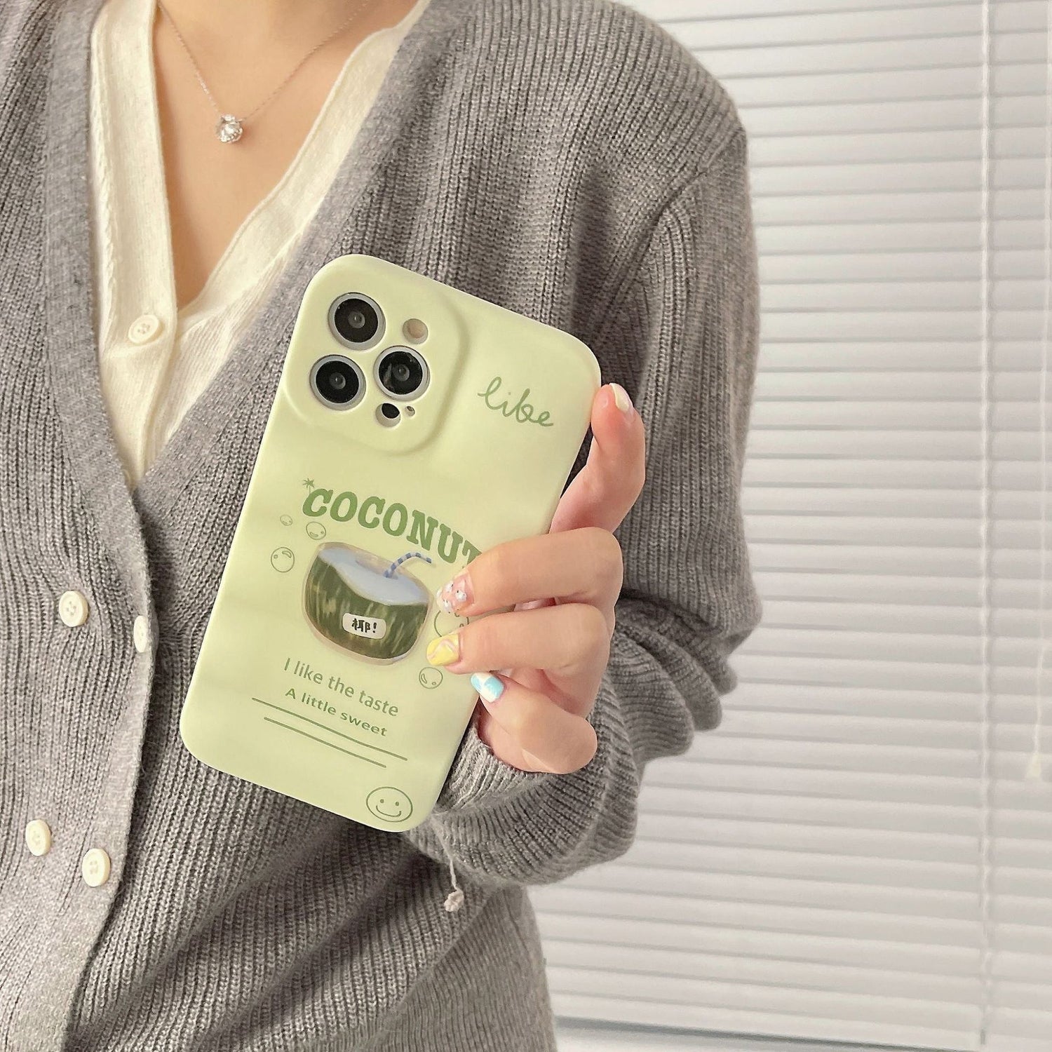 Matcha Coconut Drink Cute Phone Cases For iPhone 13 11 12 Pro Max Xs Max X XR - Touchy Style .