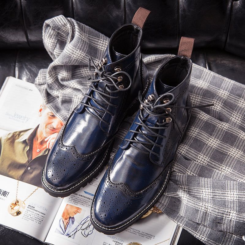 Louis Vuitton Leather Boots Men’s