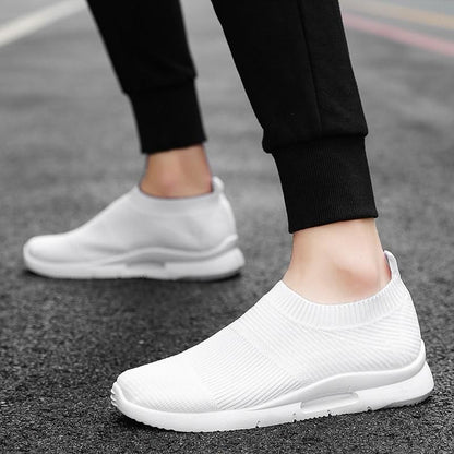 Men's Women's Unisex Casual Shoes Light Running Jogging Breathable Sneakers Slip on Loafer 2021 - Touchy Style .