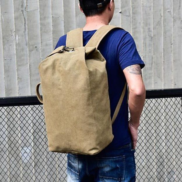 Military Backpack Tactical Travel Climbing Handbag Canvas Shoulder