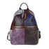Mixing Color Large Capacity Leather Travel Cool Backpacks JRS1251 - Touchy Style .
