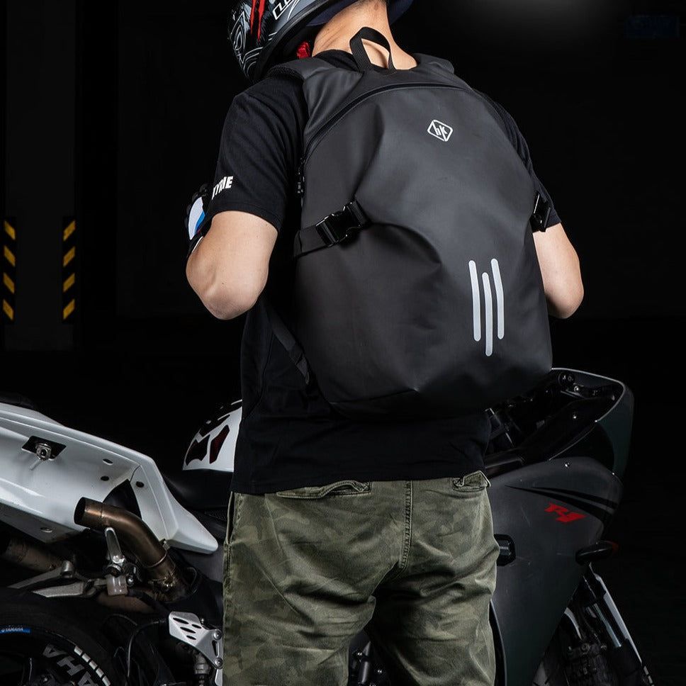 Motorcycle Cool Backpack CBKOS55 For Men Outdoor Travel Waterproof Bag - Touchy Style .