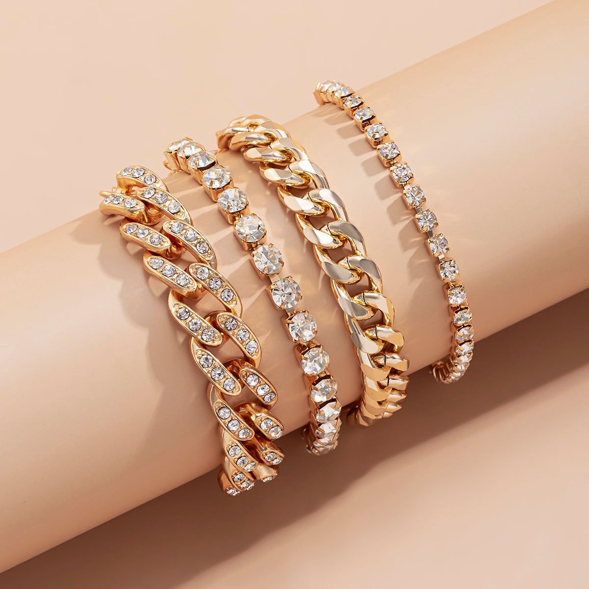 Multilayer Luxury Crystal Rhinestone Bracelet Charm Jewelry SJS0326 - Touchy Style .