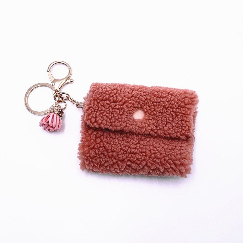 Strawberry Cake Earphone Case Cute Coin Purse Aesthetic Pouch Keychain  Plush With Zipper Novelty Gifts for Her - Etsy