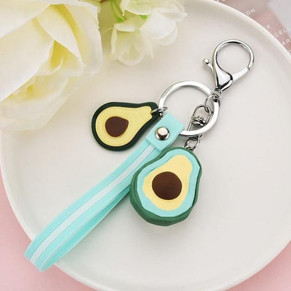 New Fruit Avocado Key Chain Student Bag Keychain Lady Bag Pendant Small Gifts Event Gift K2313 - Touchy Style .