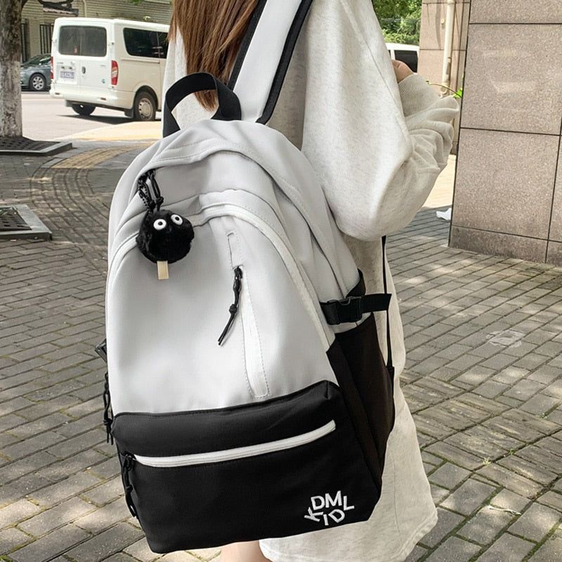 Organized and Stylish Waterproof Nylon Cool Backpack RV438 - Touchy Style .