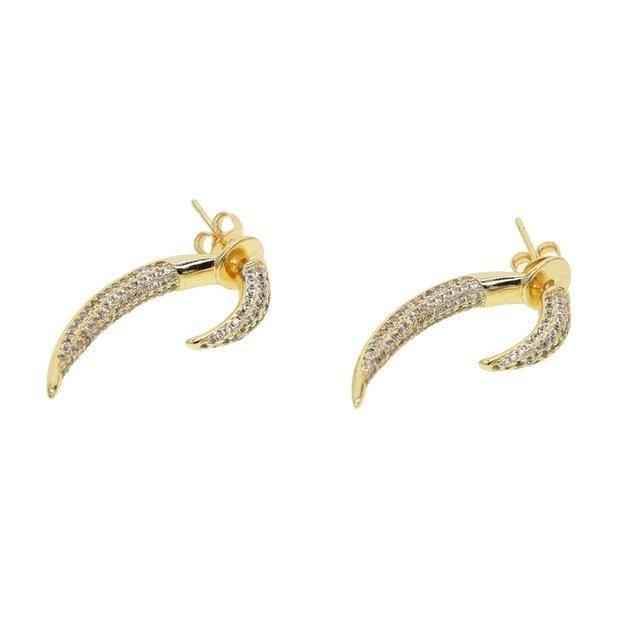 Punk Double Side Earrings Charm Jewelry - Touchy Style
