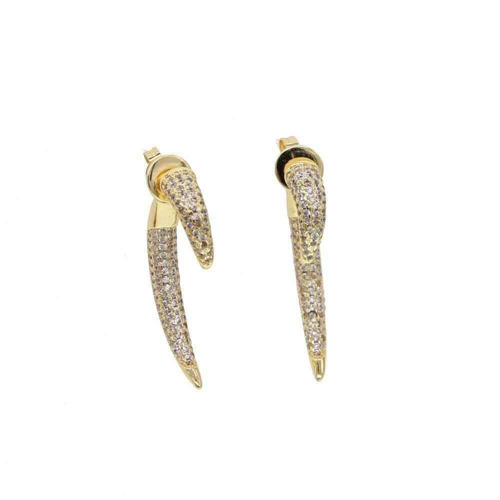 Punk Double Side Earrings Charm Jewelry - Touchy Style