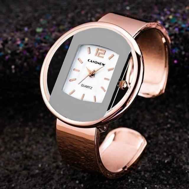 Simple Cheap Watches For Women 2021 Bracelet Gold Silver Dial Dress Quartz - Touchy Style