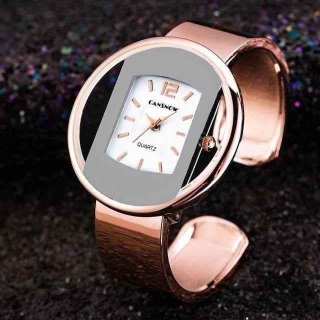 Simple Cheap Watches For Women 2021 Bracelet Gold Silver Dial Dress Quartz - Touchy Style