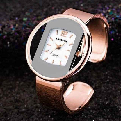 Simple Cheap Watches For Women 2021 Bracelet Gold Silver Dial Dress Quartz - Touchy Style